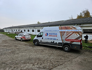 Rekonstrukce haly na farmě chovu prasat